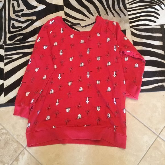 Hot Topic Iron Fist vintage RIP  sweatshirt size XXL vintage Y2K - Picture 1 of 4